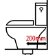 リクシル YBC-Z30S+DT-Z350 アメージュ便器[床排水][排水芯200mm][手洗いなし][組み合わせ便器]